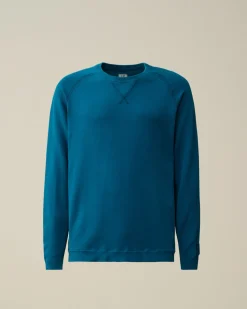 Cheap C.P. Company Let Frotte Strikket Haettetroje Gaze Hvid