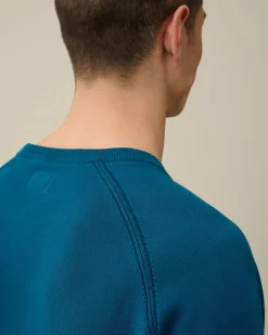 Cheap C.P. Company Let Frotte Strikket Haettetroje Gaze Hvid