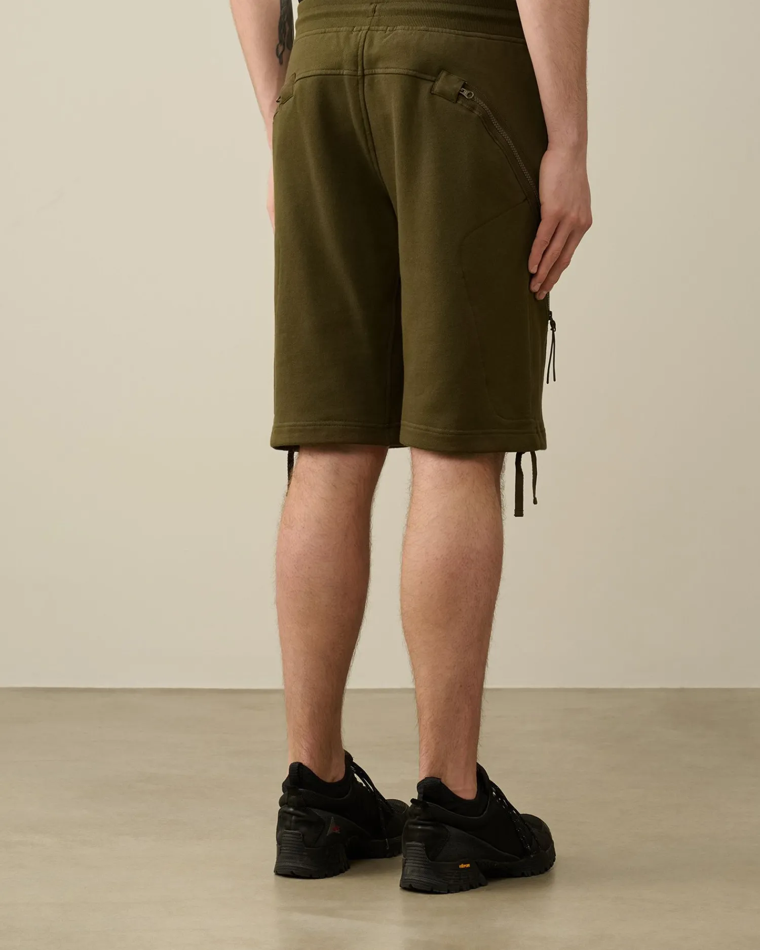 Fashion C.P. Company Light Fleece Utility Joggingbukser Sort