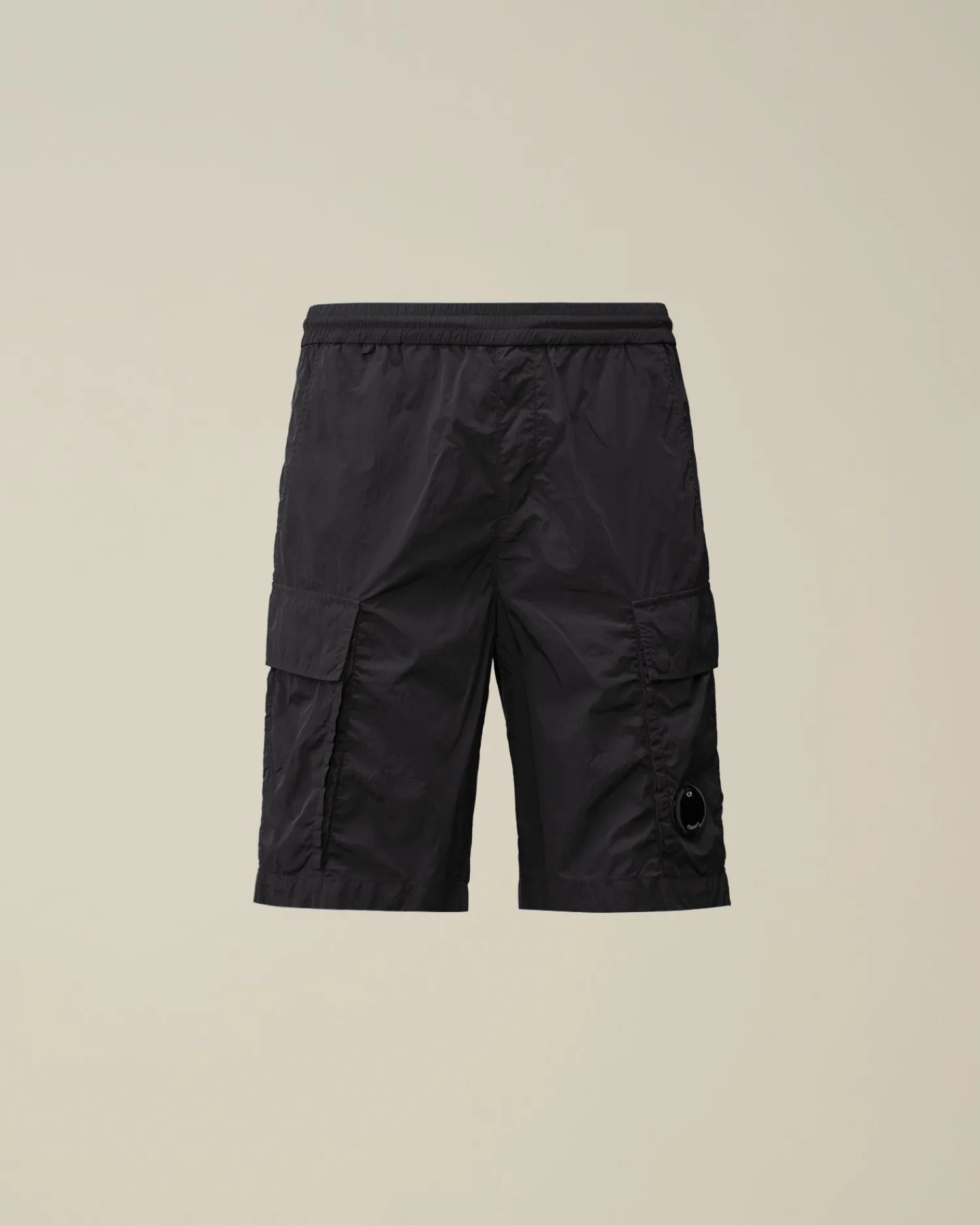 Best Sale C.P. Company Light Fleece Utility Shorts Gra Melange