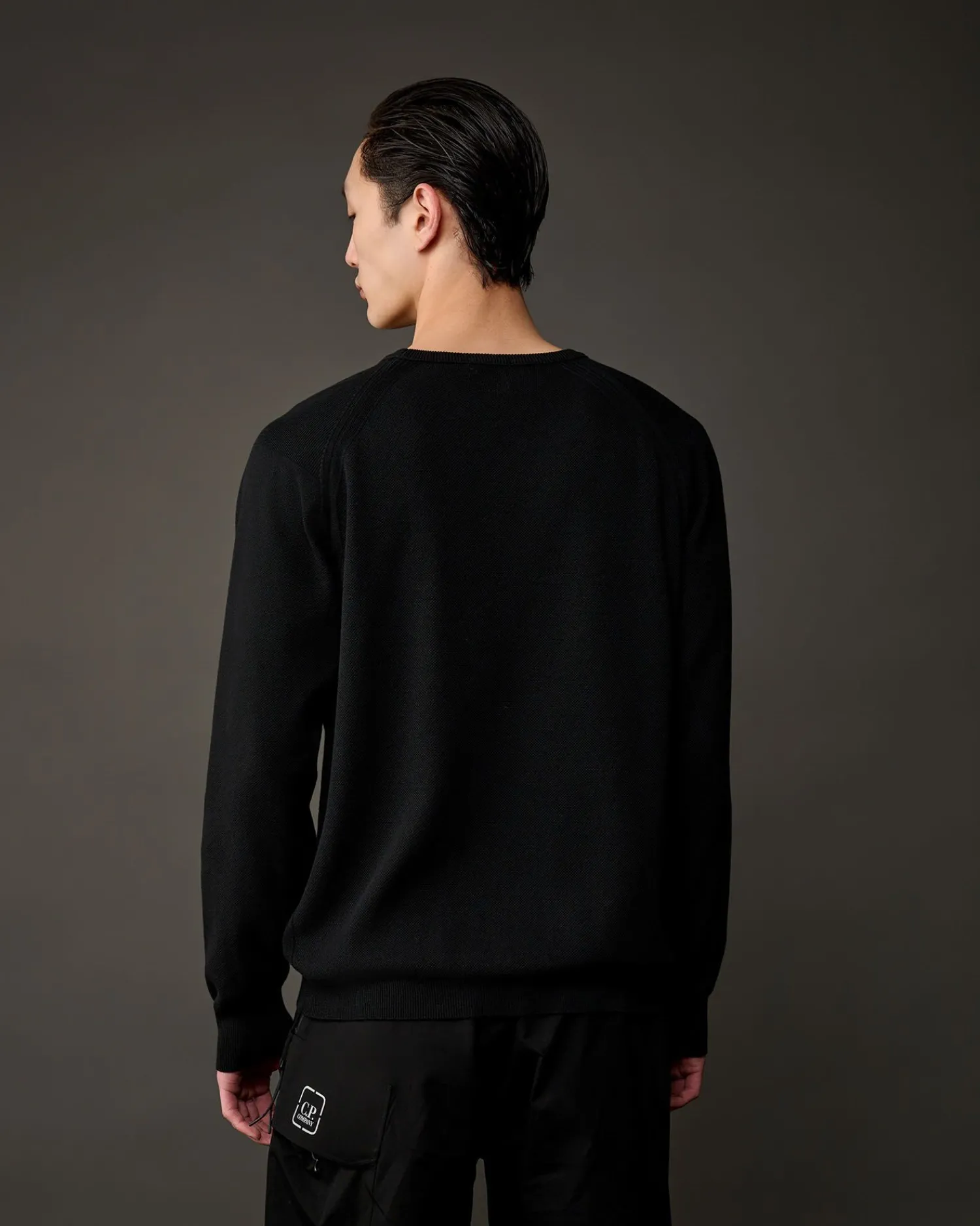 Flash Sale C.P. Company Metropolis Series Bomuld Stretch Strik Sort