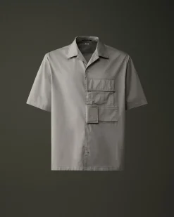 Clearance C.P. Company Metropolis Series Gabardine Skjorte Sort