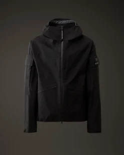 Clearance C.P. Company Metropolis Series Gore-Tex Infinium Haettejakke (Medium). Sort