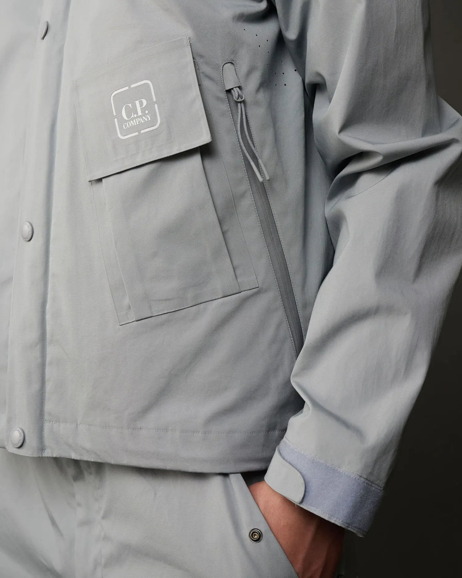 Discount C.P. Company Metropolis Series Gore-Tex Infinium Utility-Jakke Sort