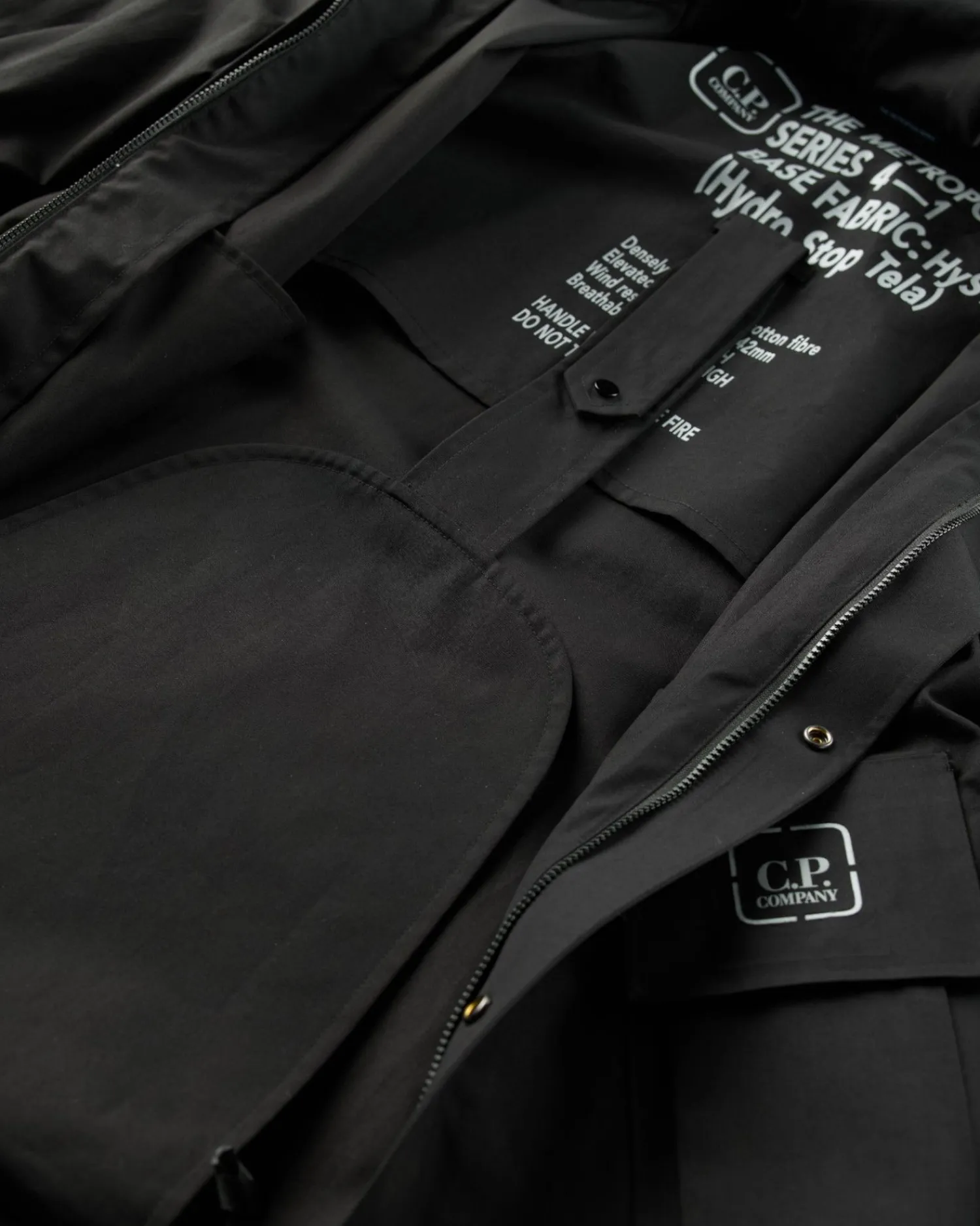 Clearance C.P. Company Metropolis Series Hyst Haettejakke Hvid