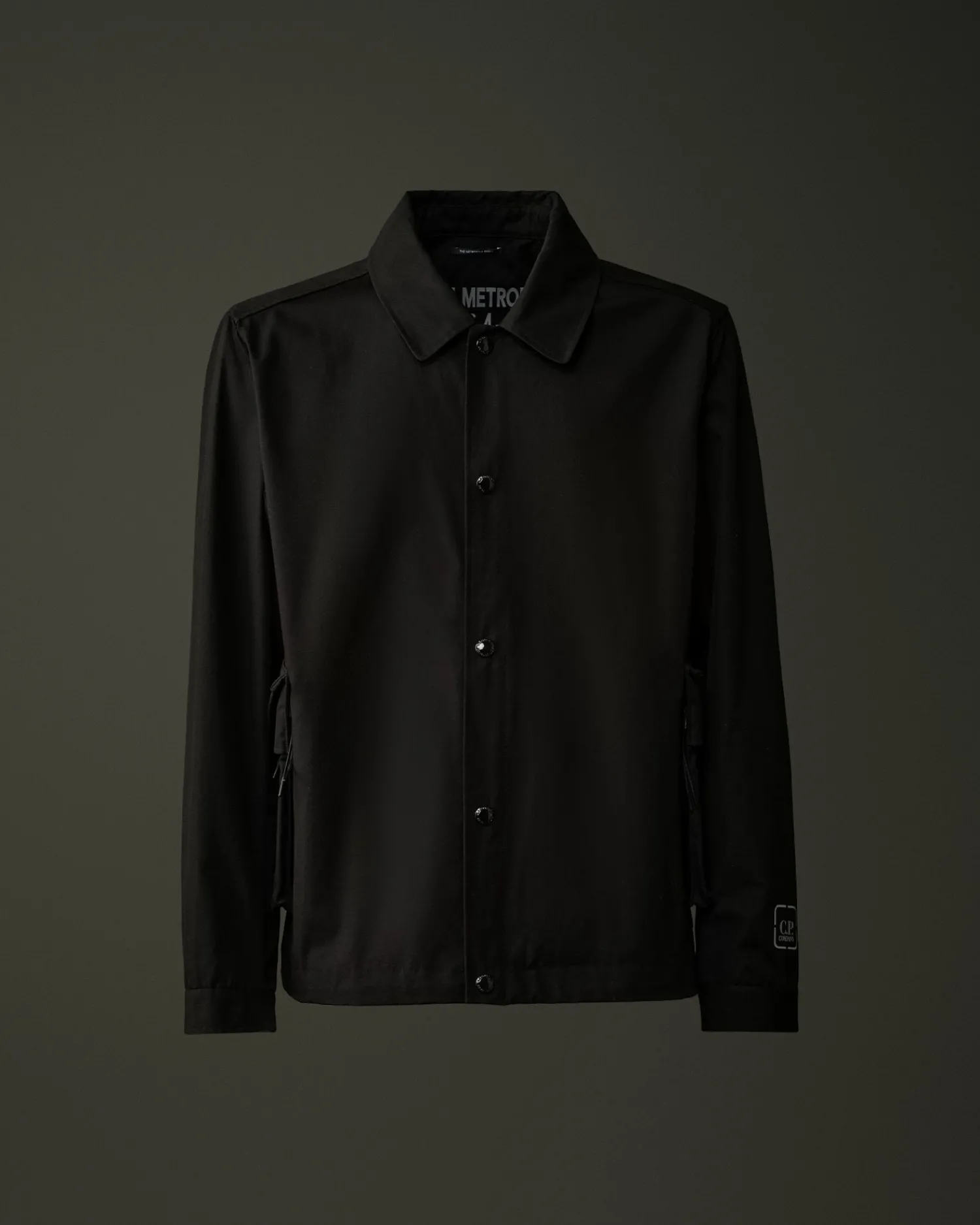 Best C.P. Company Metropolis Series Hyst Overshirt Stovregn Gra