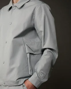 Best Sale C.P. Company Metropolis Series Hyst Overshirt Sort