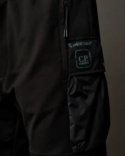 Outlet C.P. Company Metropolis Series Stretch Piquet Poloshirt Turbulens-Gra
