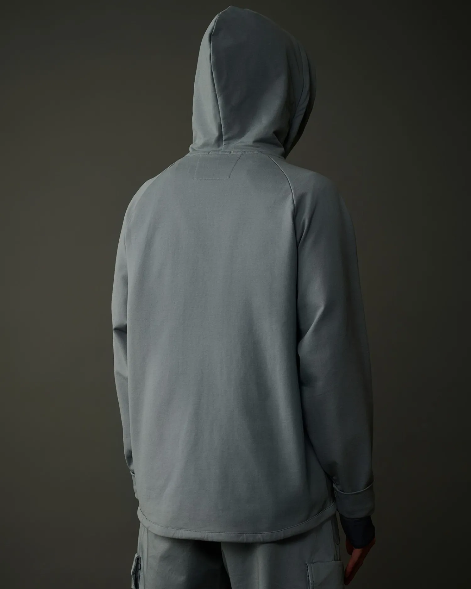Shop C.P. Company Metropolis Series Stretch Fleece Sweatshirt Med Blandet Lomme Sort