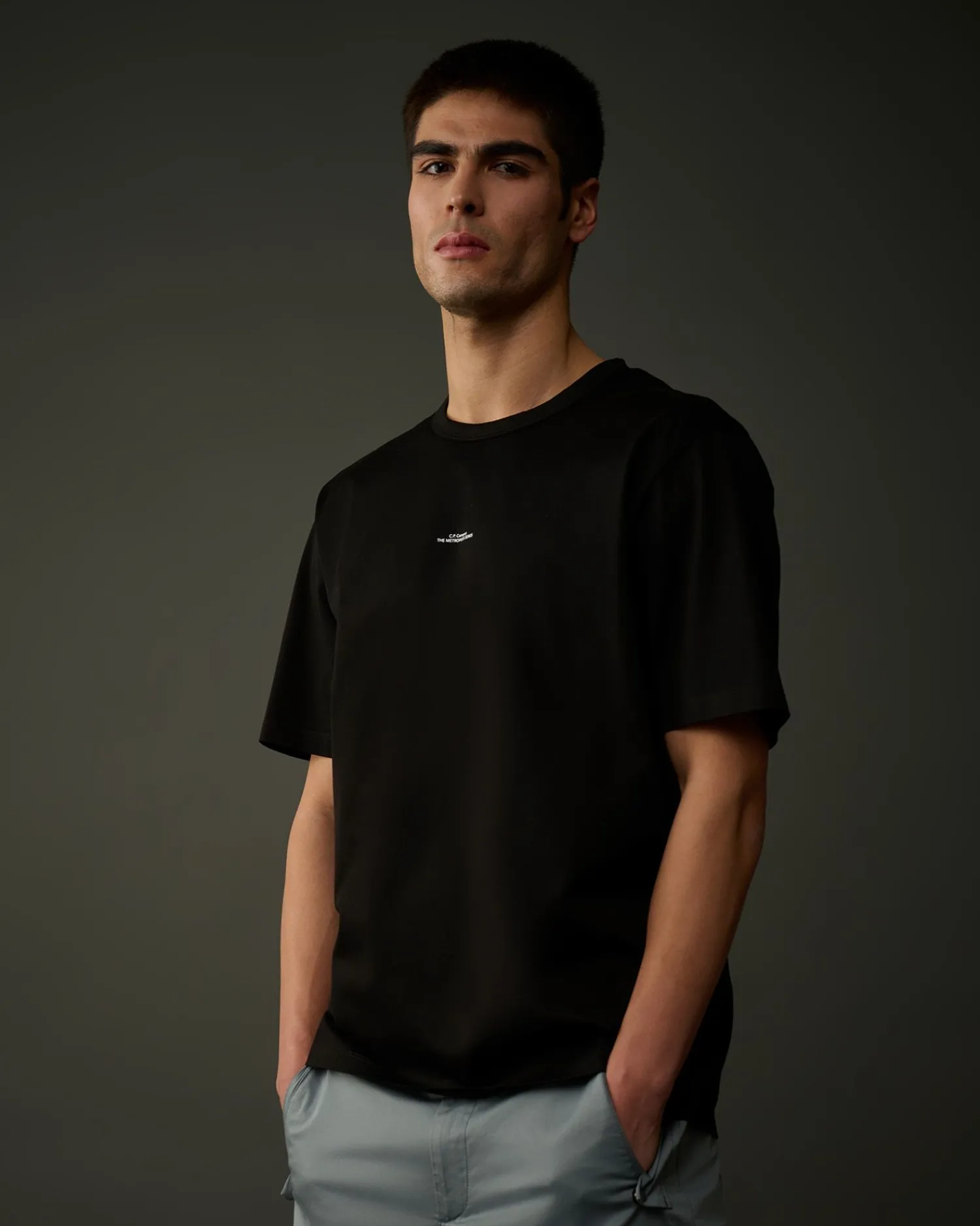 Sale C.P. Company Metropolis Series Stretch Fleece Joggingbukser Hvid
