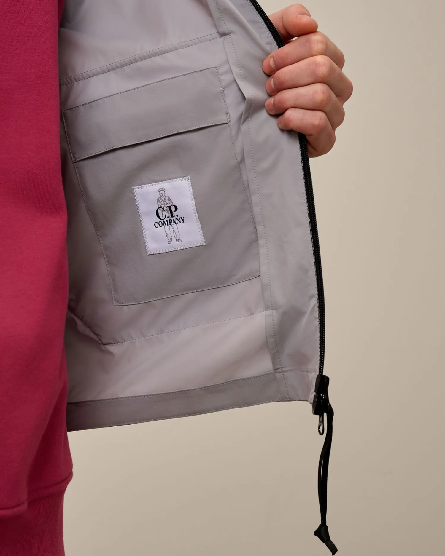 Outlet C.P. Company Nada Shell Vest Total Eclipse-Blue