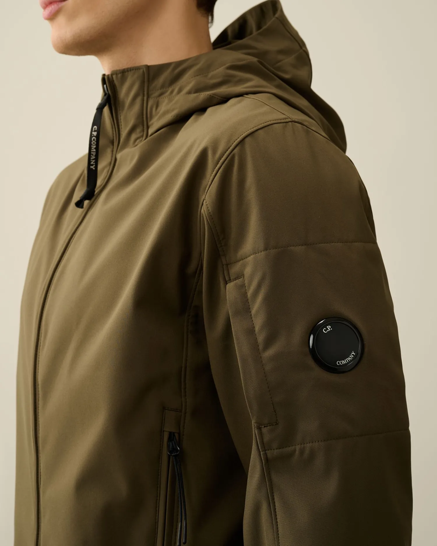 New C.P. Company Nycra-R Haettejakke Sort