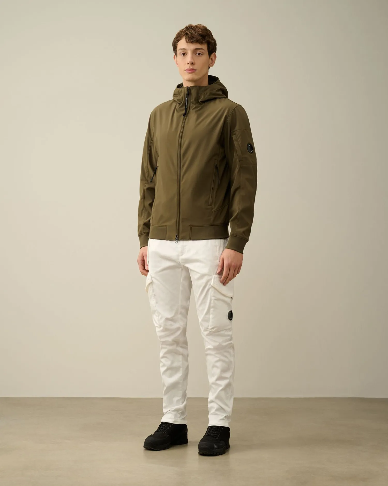 New C.P. Company Nycra-R Haettejakke Sort