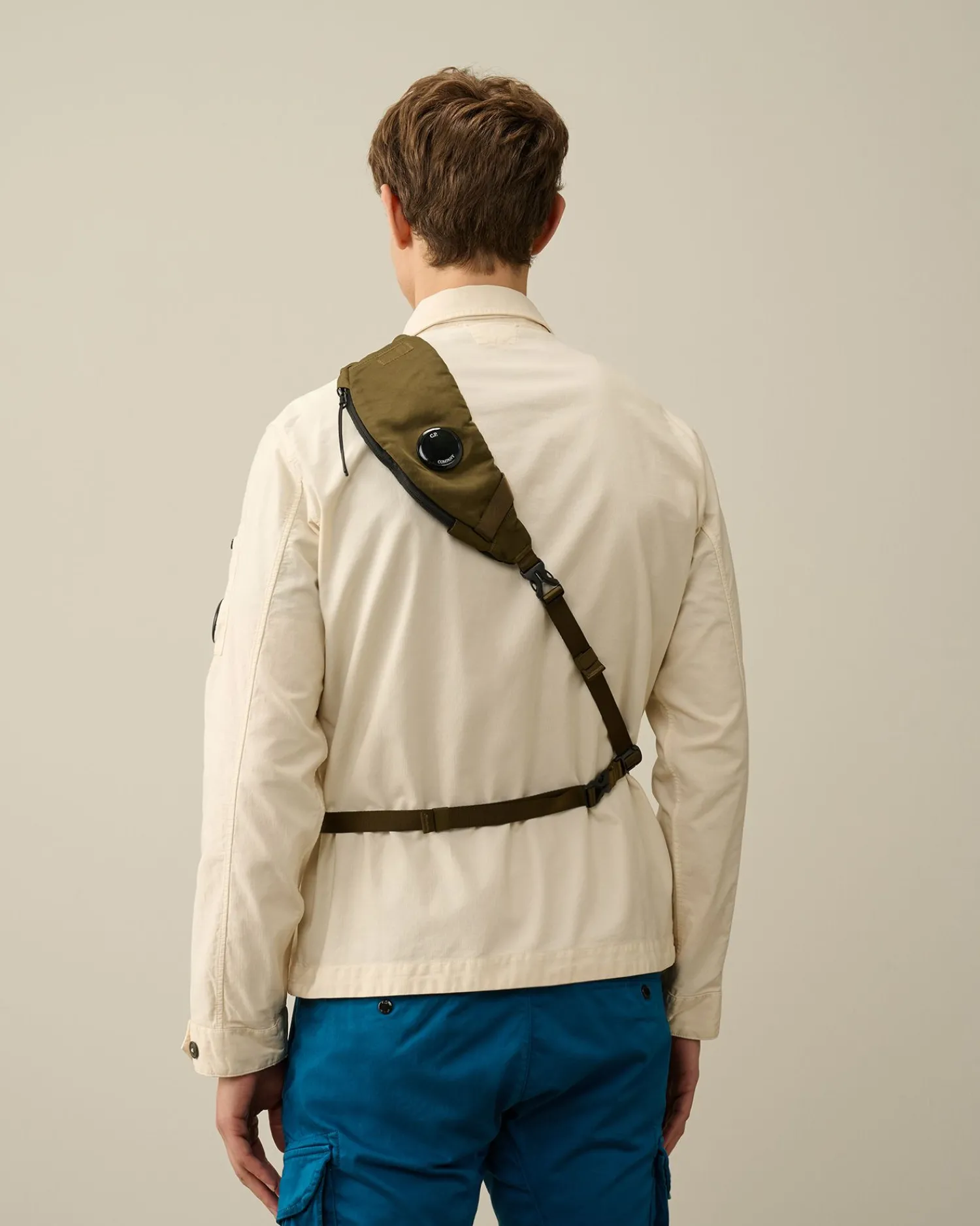 Store C.P. Company Nylon B Crossbody Rygsaek Ivy Gron