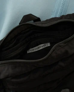 Best C.P. Company Nylon B Crossbody Rygsaek Total Eclipse-Blue