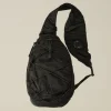 New C.P. Company Nylon B Crossbody Rygsaek Sort