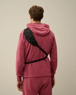 New C.P. Company Nylon B Crossbody Rygsaek Sort