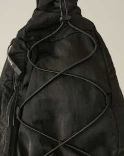 Sale C.P. Company Nylon B Crossbody Rygsaek Til Børn Sort