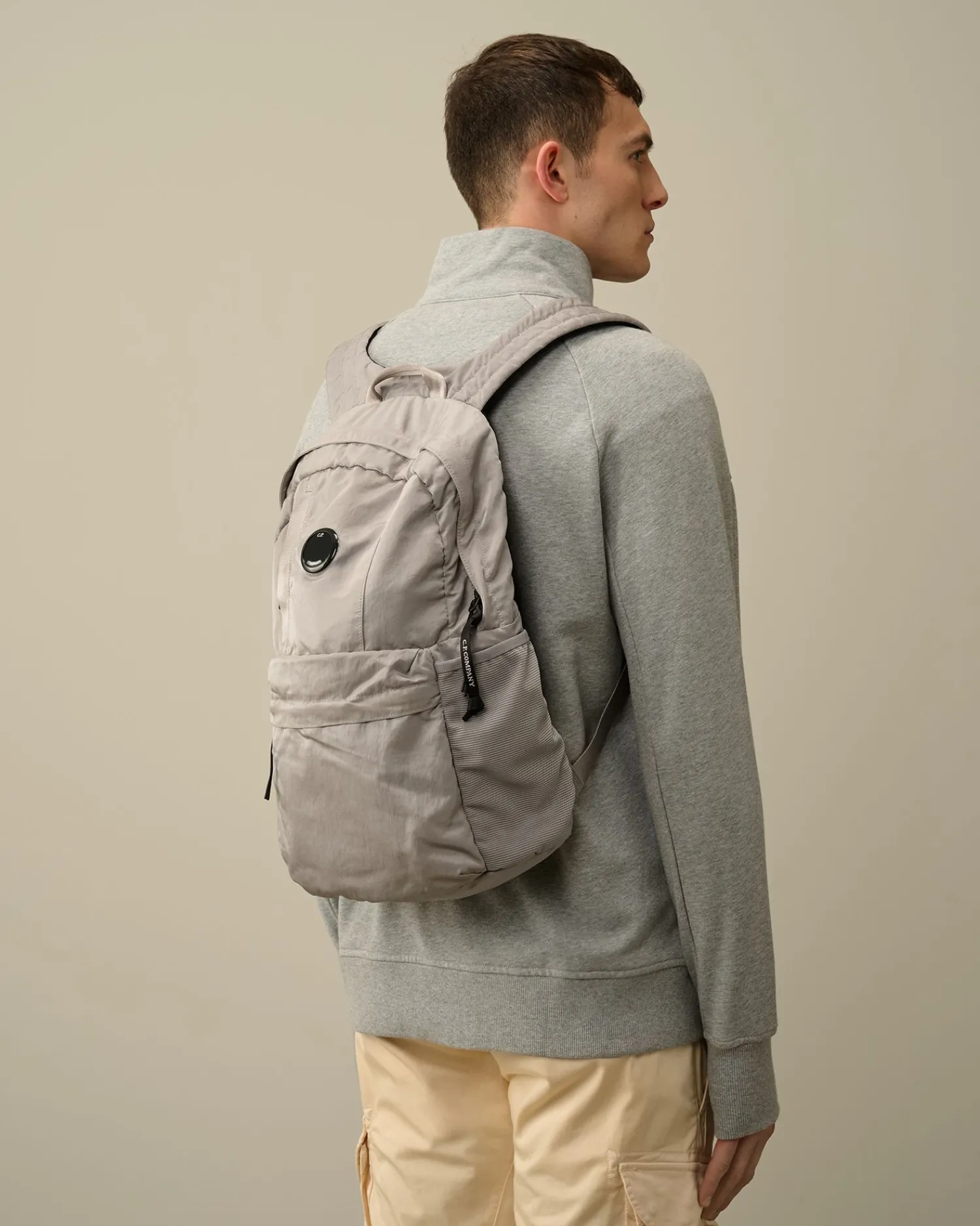 Fashion C.P. Company Nylon B Crossbody Taske Sort