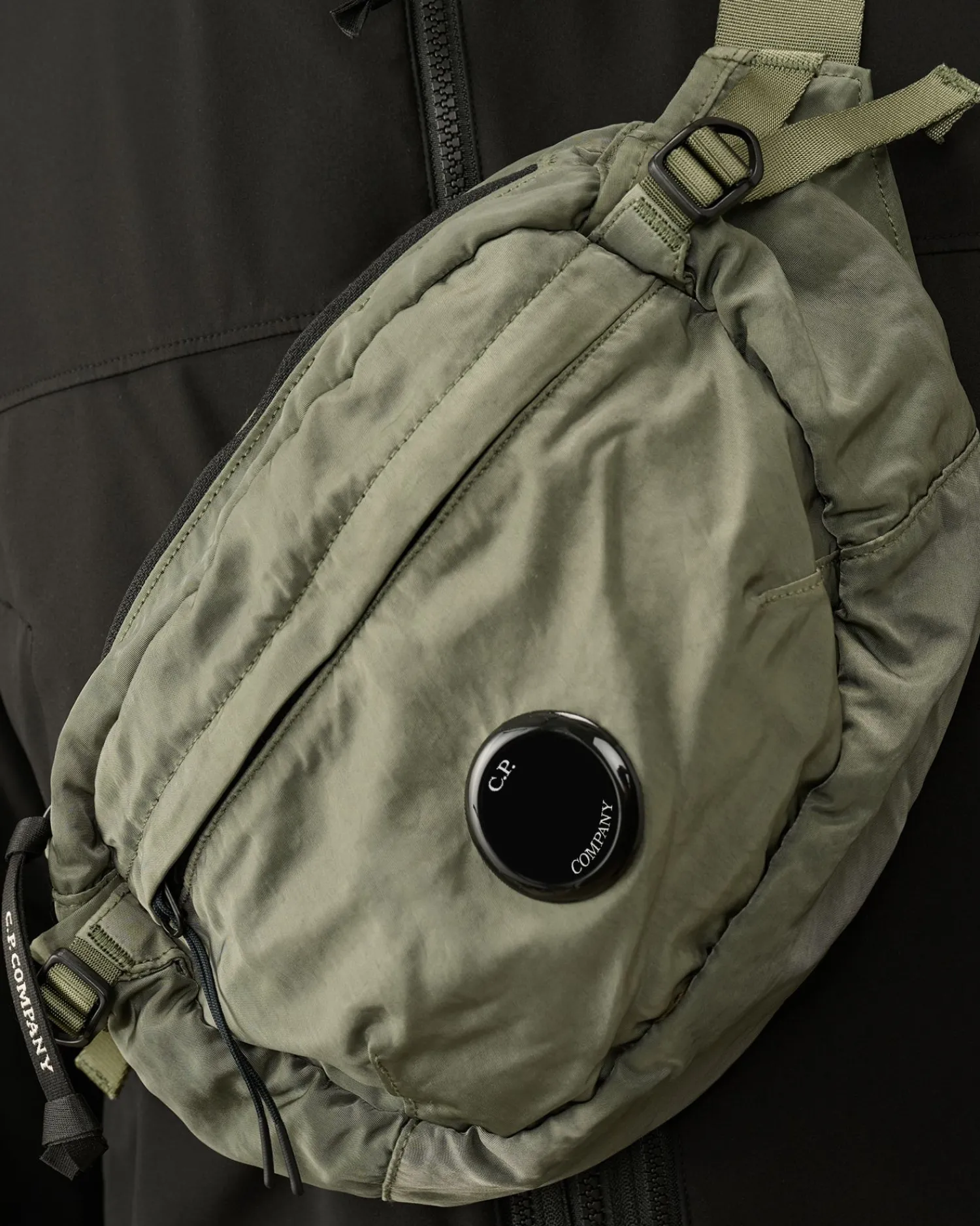 Hot C.P. Company Nylon B Crossbody-Pakke Agave Gron