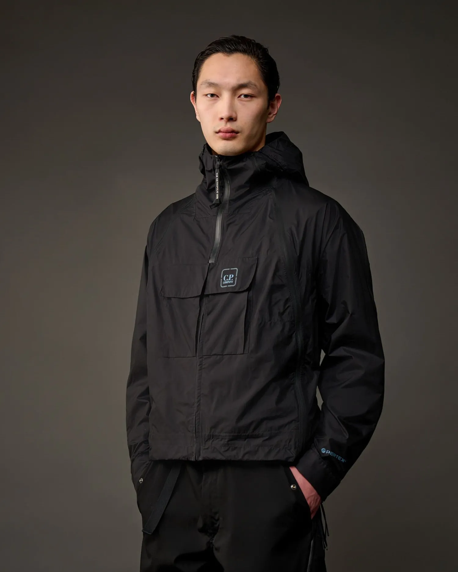 Best Sale C.P. Company Nylon B Neck Flap Bucket Hat Agave Gron
