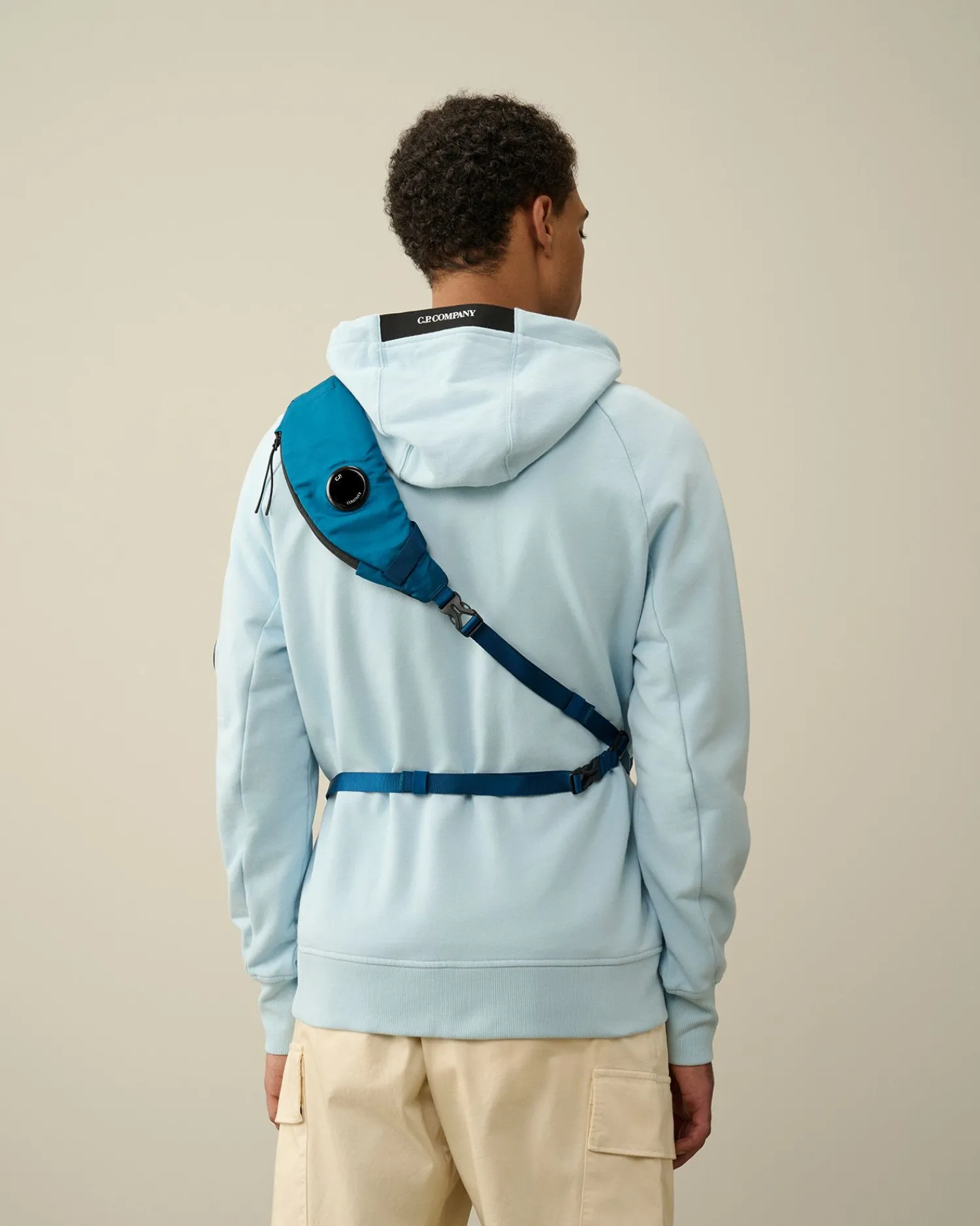 Shop C.P. Company Nylon B Rygsaek Stovregn Gra