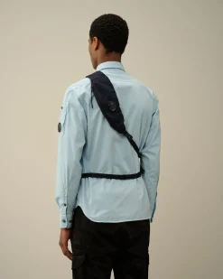 Best Sale C.P. Company Nylon B Rygsaek Ivy Gron