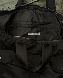 New C.P. Company Nylon B Skulderpose Blaek Bla