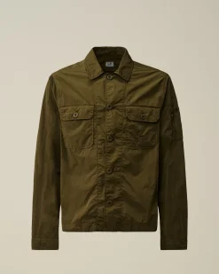 Store C.P. Company Overtrøje I Bomuld/Hor Sort