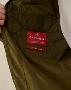 Store C.P. Company Overtrøje I Bomuld/Hor Sort