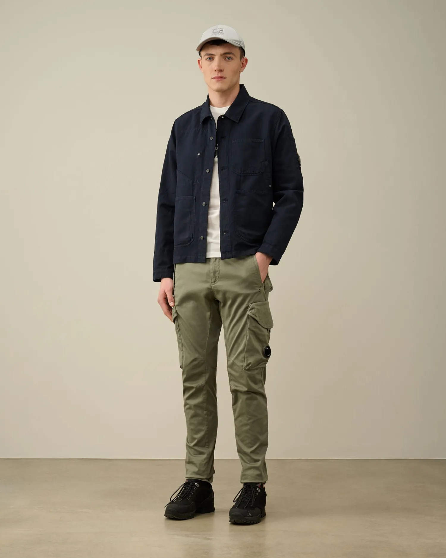 Cheap C.P. Company Overtrøje I Bomuld/Hor Pistacie Shell-Beige