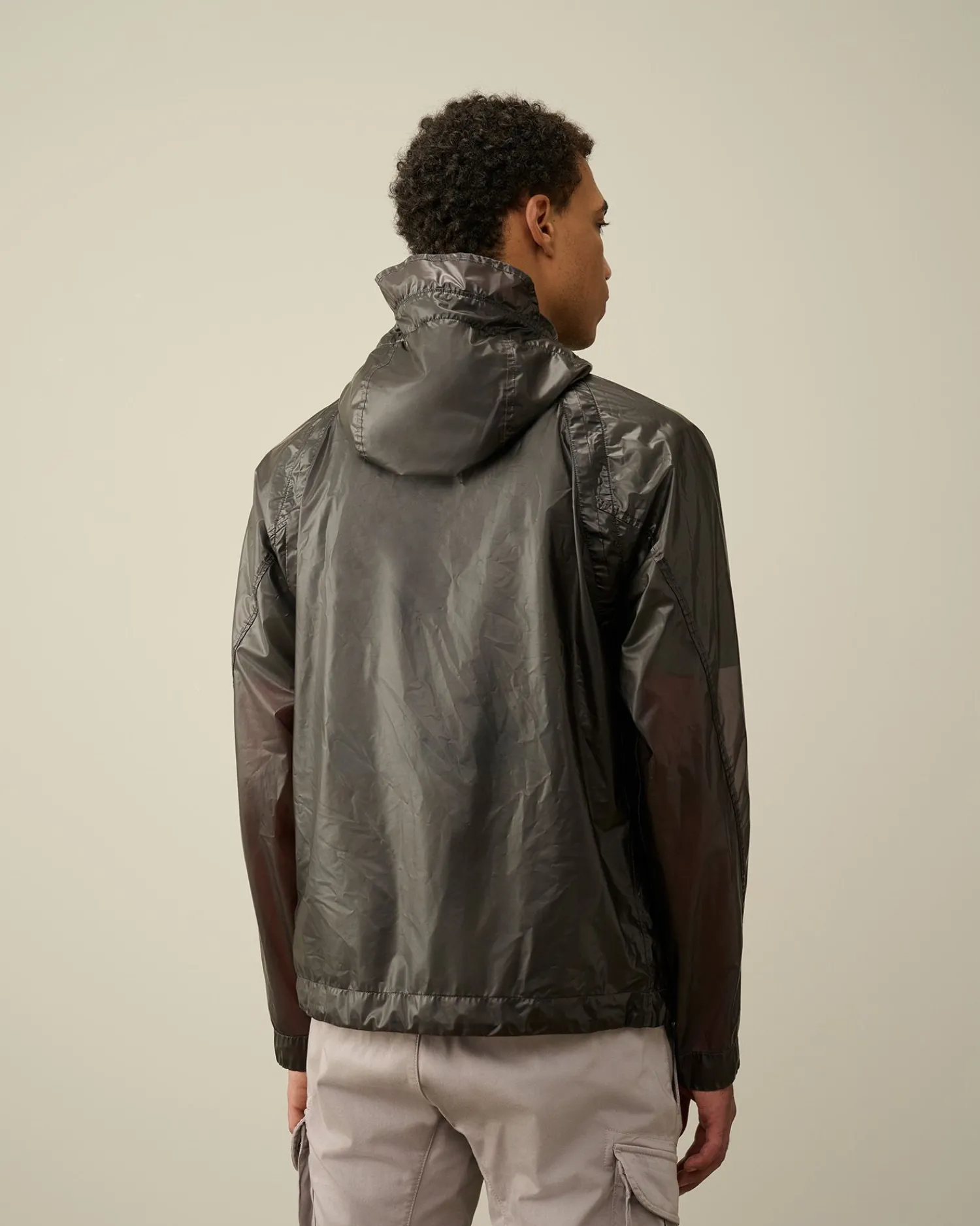 Sale C.P. Company Pium Haettejakke Ivy Gron