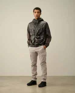 Sale C.P. Company Pium Haettejakke Ivy Gron