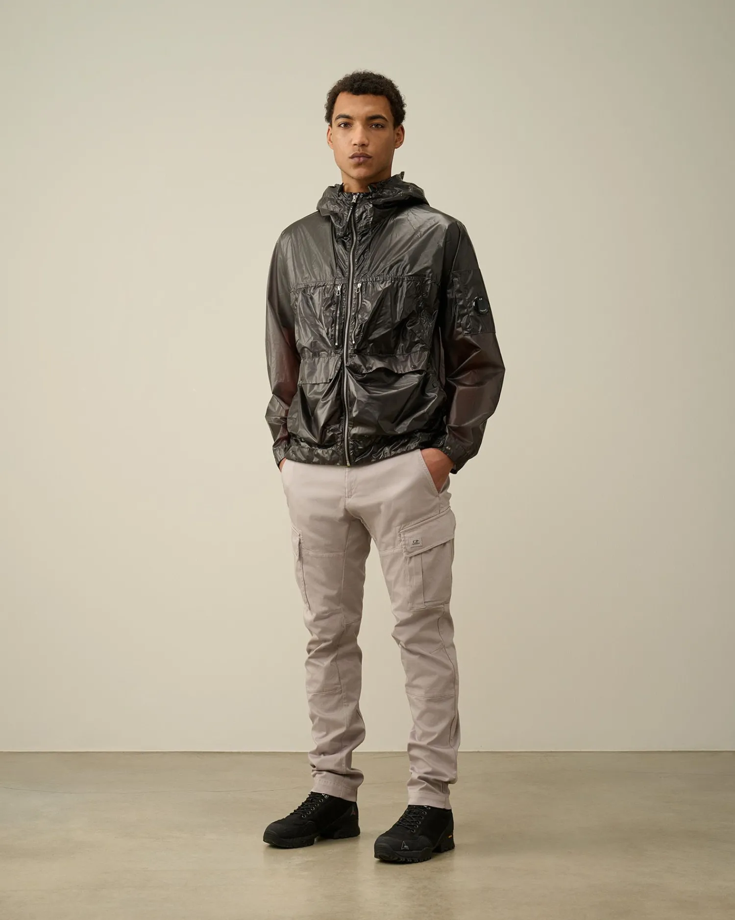 Sale C.P. Company Pium Haettejakke Ivy Gron