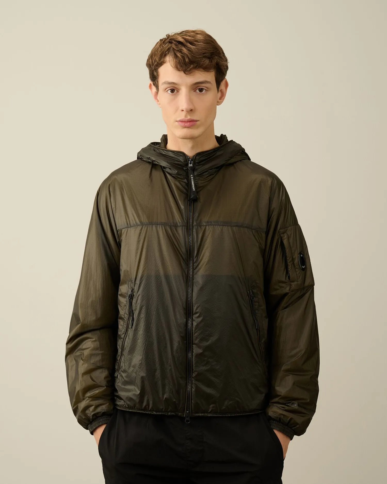 Cheap C.P. Company Pro-Tek Haettejakke Gaze Hvid