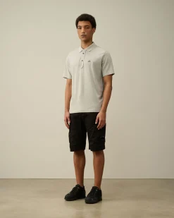 New C.P. Company Rip-Stop Loose Utility Cargo Pants Agave Gron