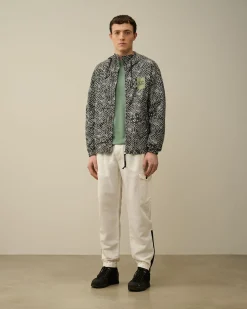 Store C.P. Company Sea Island Logo Strik Lyons Blu-Blue