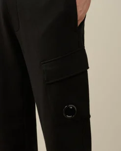 Sale C.P. Company Shorts I Bomuldsfleece Stovregn Gra