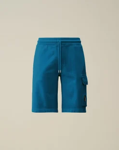 New C.P. Company Shorts I Bomuldsfleece Sort