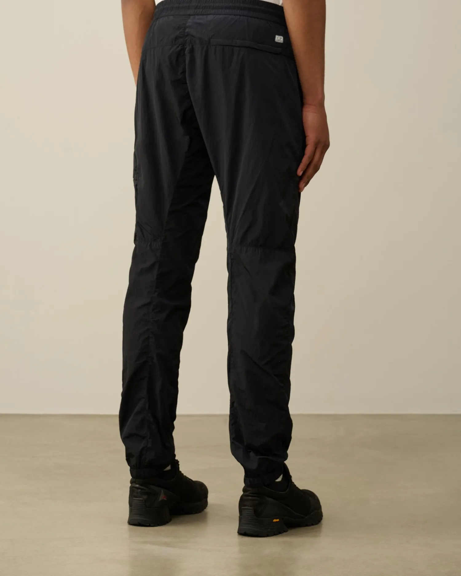 Shop C.P. Company Straek Satin Ergonomisk Logo Cargo Bukser Ivy Gron