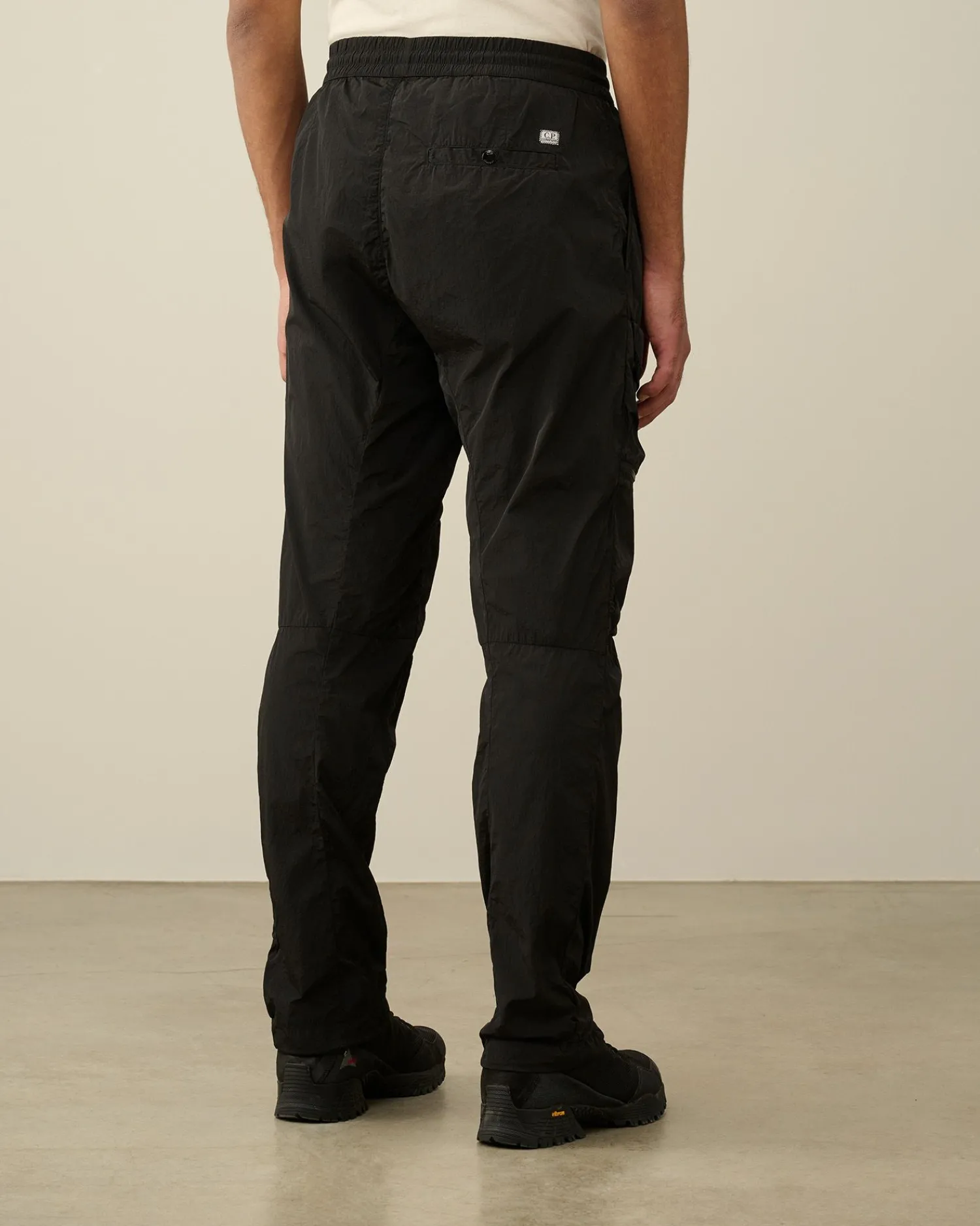 Store C.P. Company Straek Satin Ergonomiske Cargobukser Agave Gron