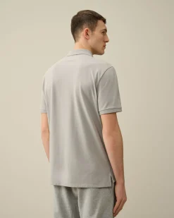 Best Sale C.P. Company Stretch Piquet Slim Polo Shirt Rod Knop