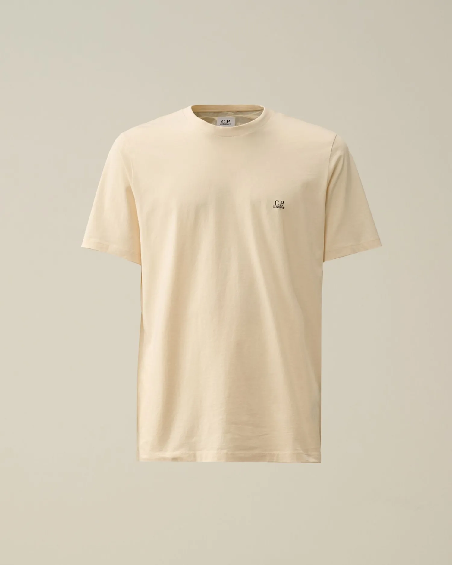 Shop C.P. Company Stretch Piquet Slim Polo Shirt Stovregn Gra