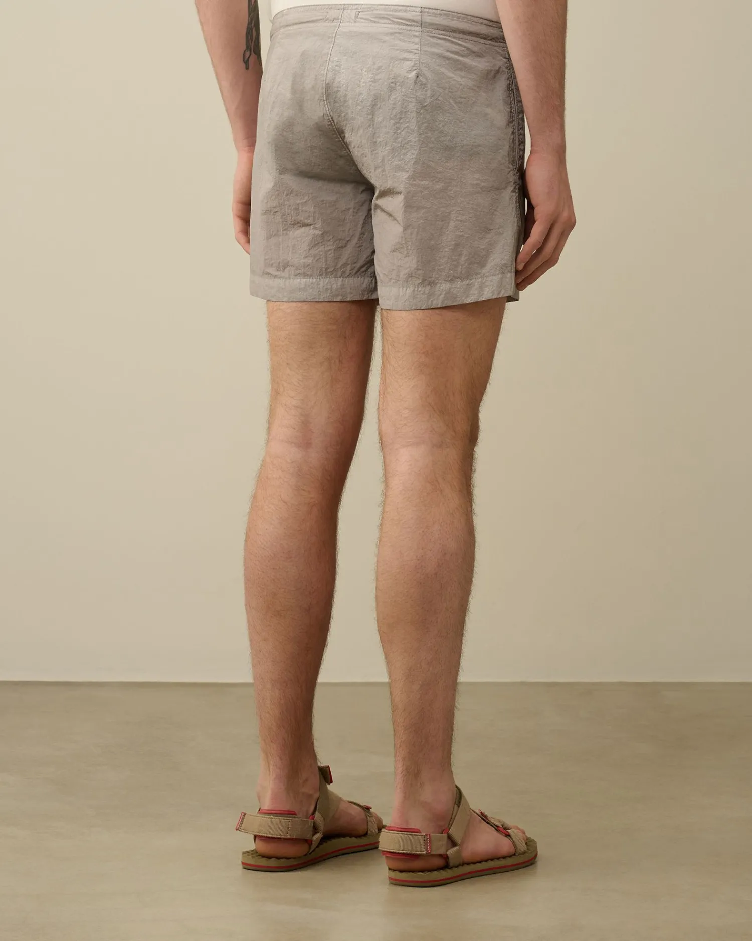 Cheap C.P. Company Stretch Satin Cargo Shorts Sort