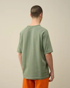 Cheap C.P. Company Sweatshirt Med Blandet Bomuldsfleece Med Lynlas Sort