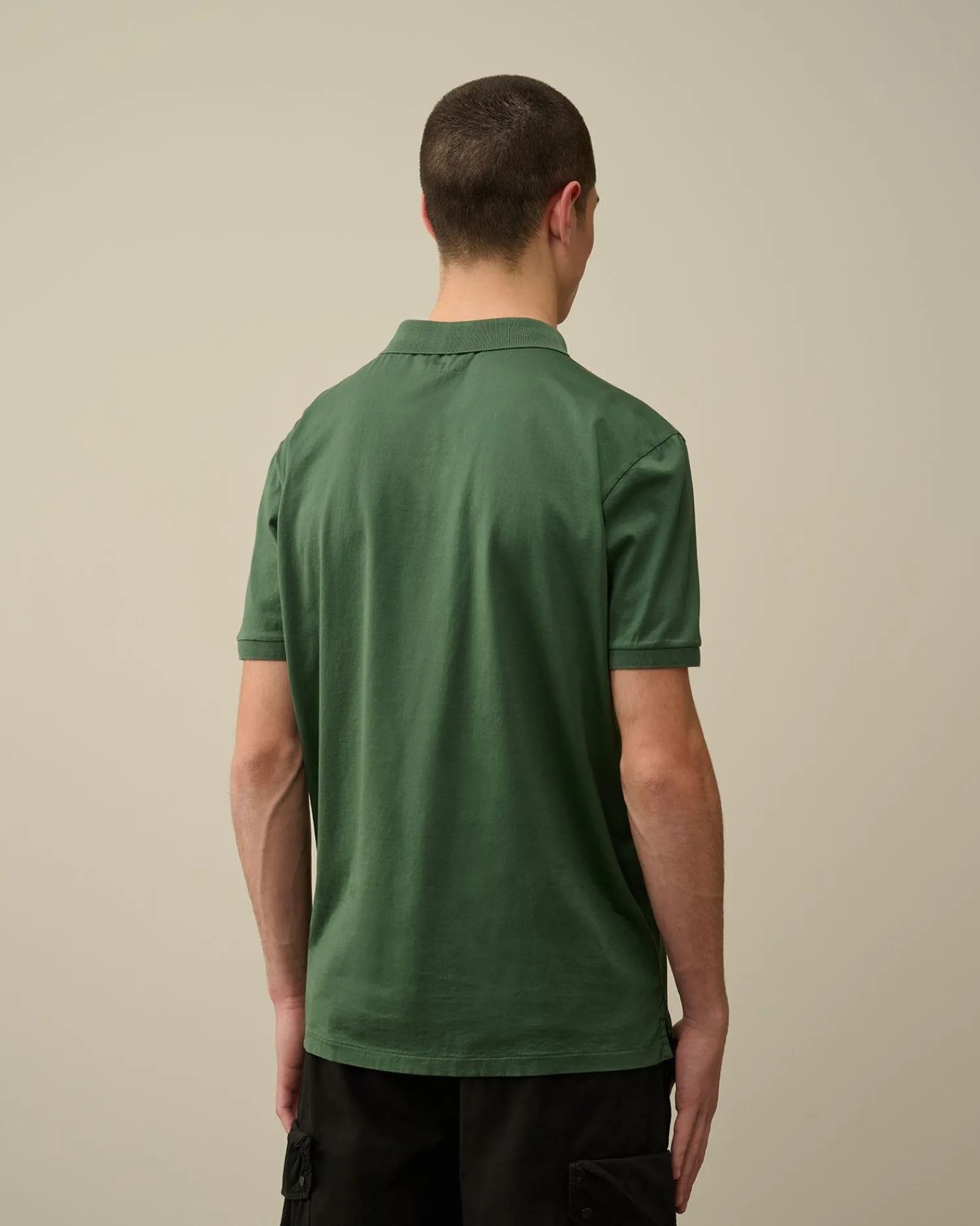 Store C.P. Company Tacting Piquet Poloshirt Himmelsk Pink