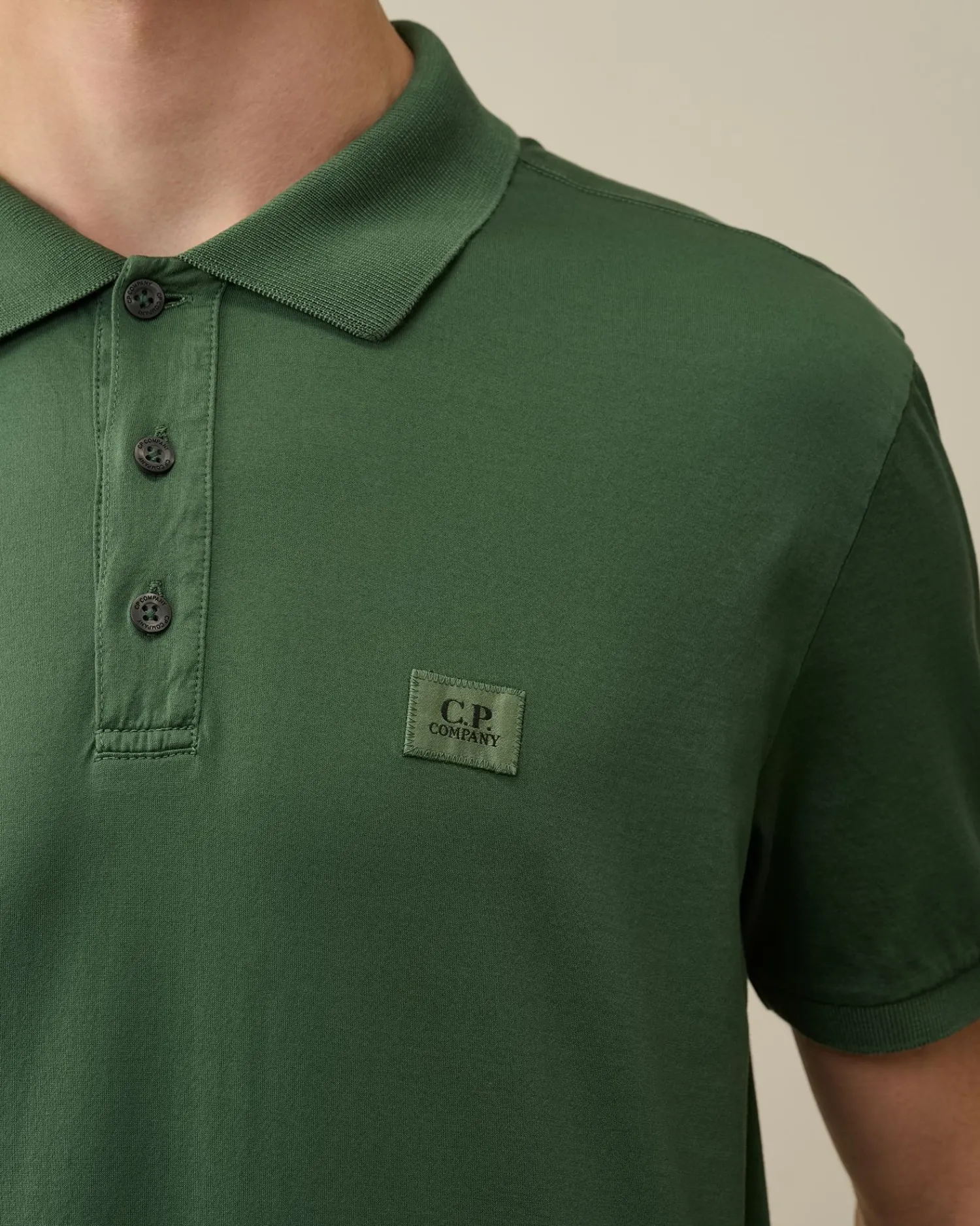 Store C.P. Company Tacting Piquet Poloshirt Himmelsk Pink