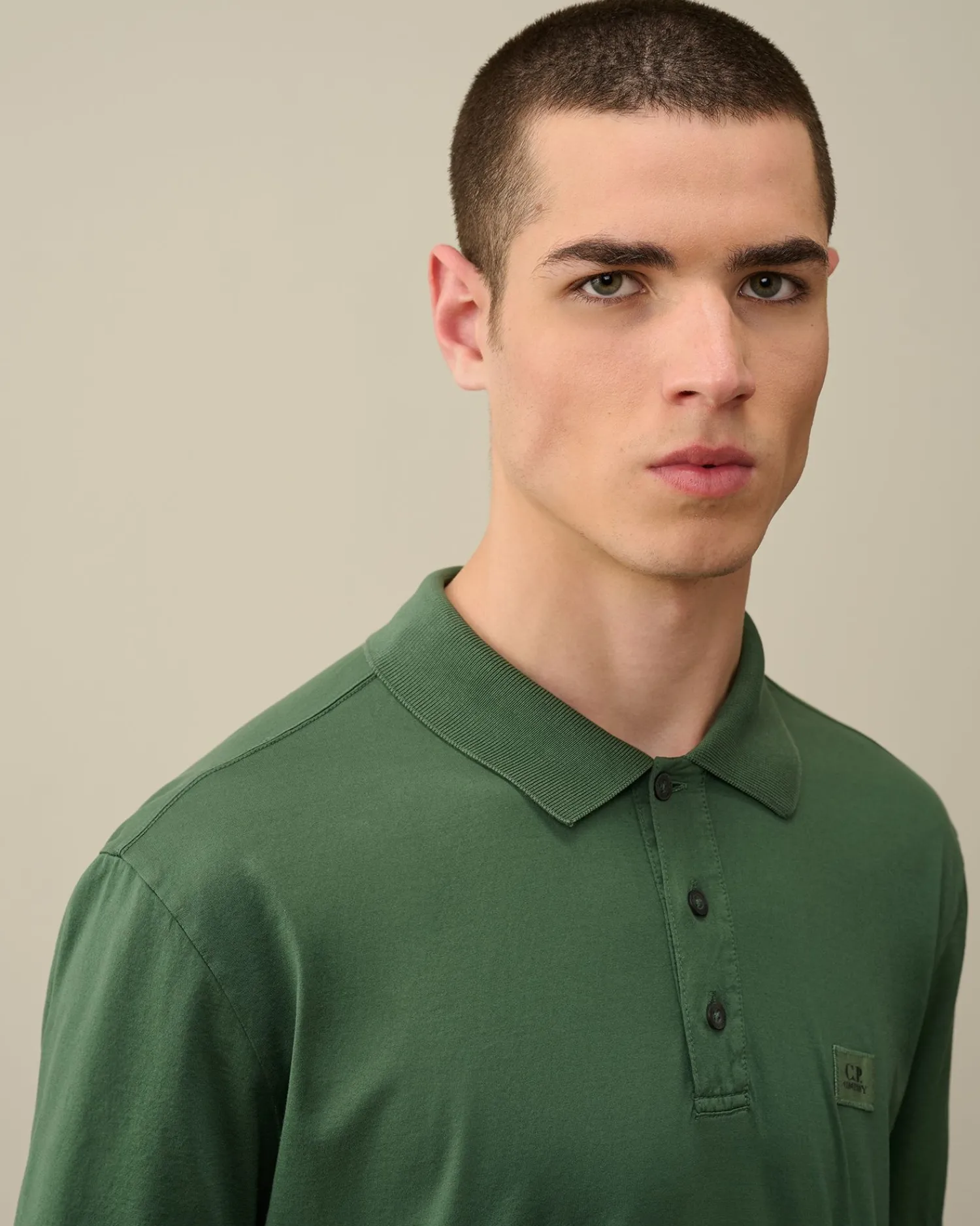 Store C.P. Company Tacting Piquet Poloshirt Himmelsk Pink