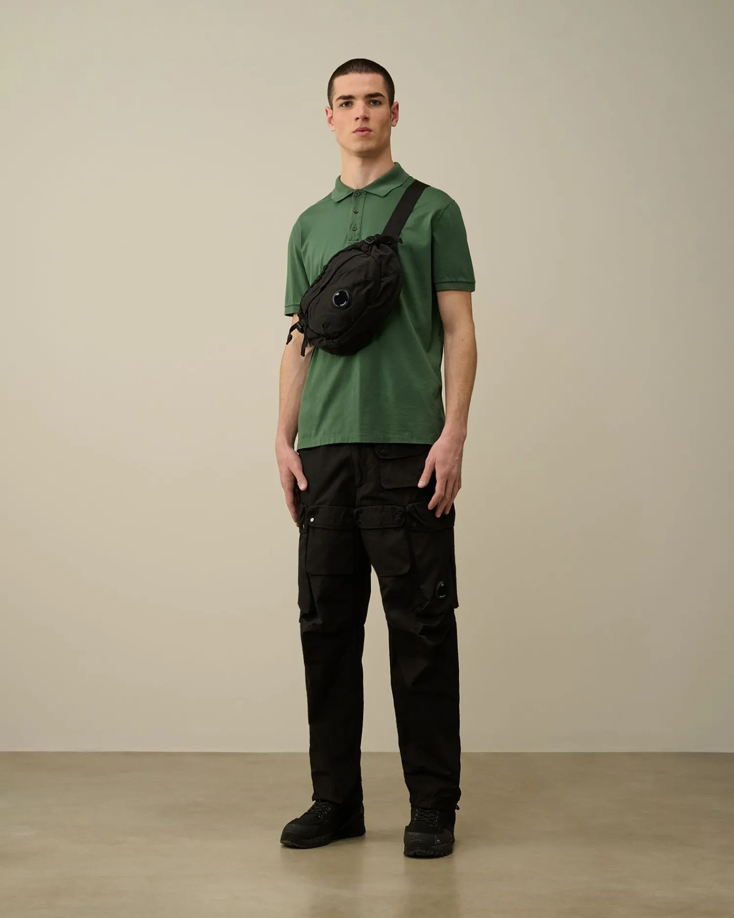 Store C.P. Company Tacting Piquet Poloshirt Himmelsk Pink
