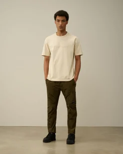 Online C.P. Company Tacting Piquet Poloshirt Med Lynlas Blaek Bla